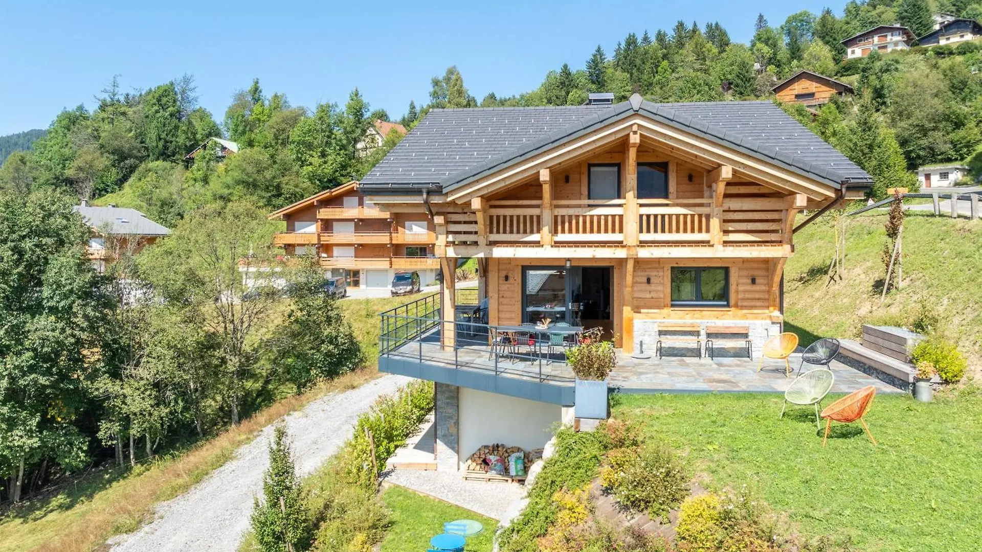 Chalet Le Domen 10 Personnes Avec Vue Saint-Jean-de-Sixt 0*,