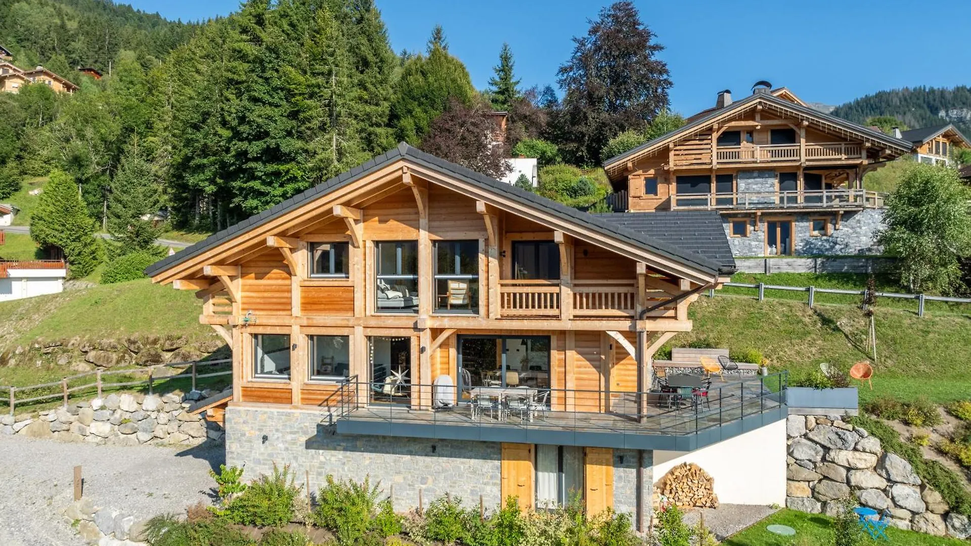 Chalet Le Domen 10 Personnes Avec Vue Saint-Jean-de-Sixt France